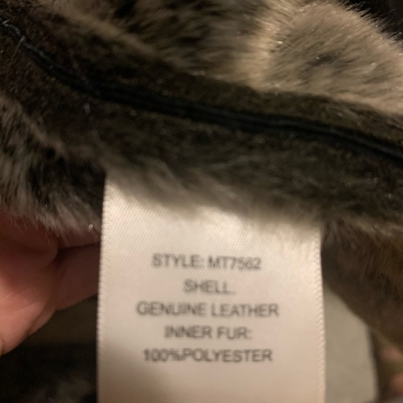 MY TRIBE Leather Vest - Picture 6 of 8